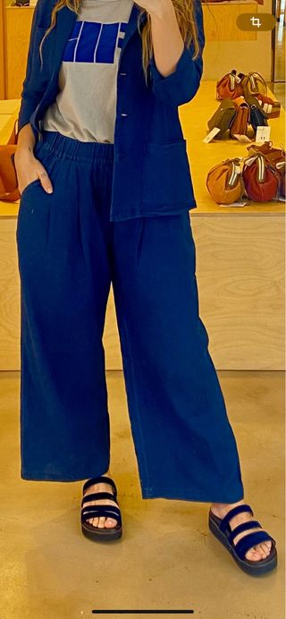 Sandalias Beatriz FUREST Azul Marino