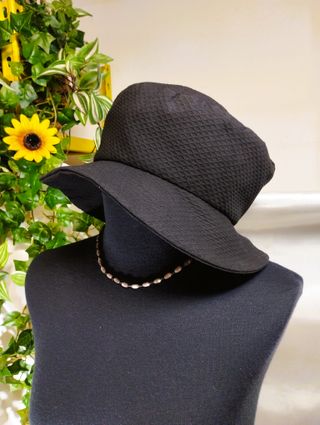 Cappello a secchiello nero Vagabond