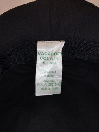 Cappello a secchiello nero Vagabond