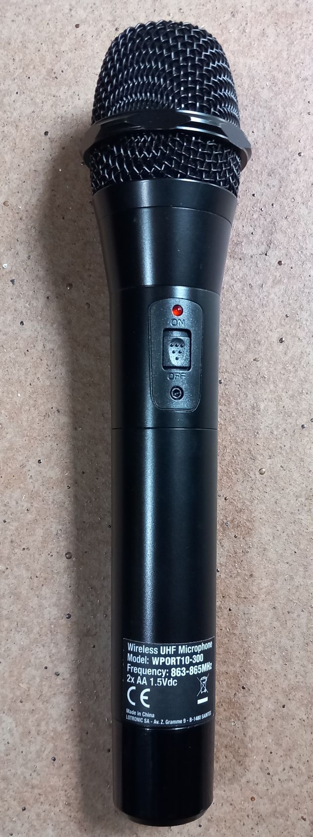 Micrófono Inalámbrico UHF