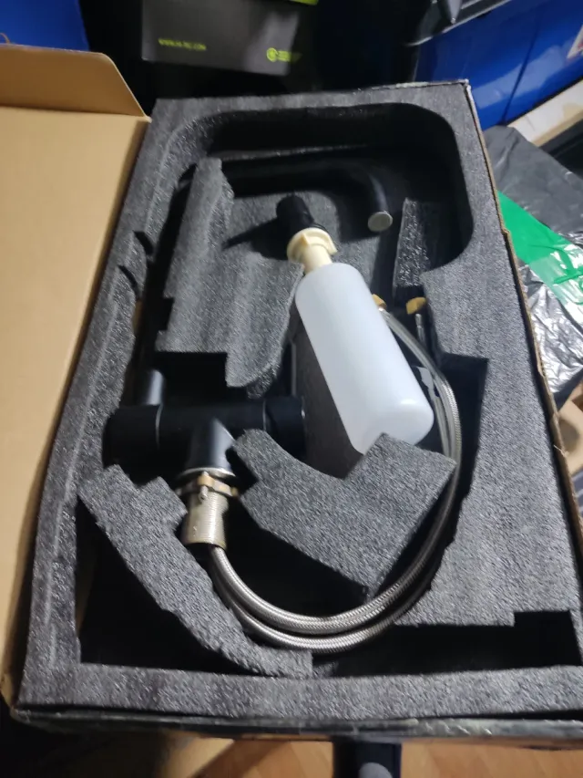 Grifo cocina monomando negro