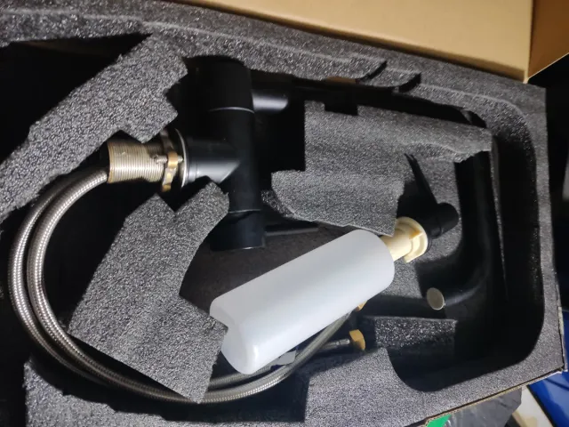 Grifo cocina monomando negro