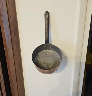 Piccolo paiolo in rame vintage