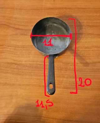 Piccolo paiolo in rame vintage