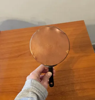 Piccolo paiolo in rame vintage