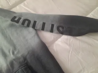 Sudadera Hollister Degradado Azul y Negro