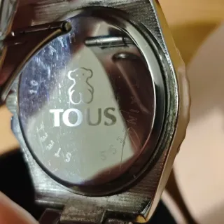 Reloj Tous Oso Dorado y Plateado