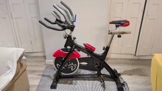 Bicicleta Spinning/Estática Roja