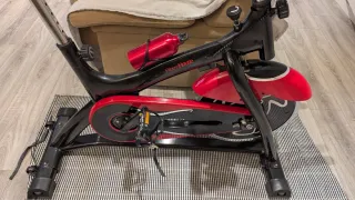 Bicicleta Spinning/Estática Roja