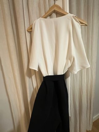 Mono bicolor Mango en blanco y negro