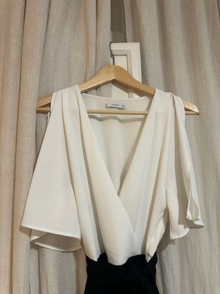 Mono bicolor Mango en blanco y negro