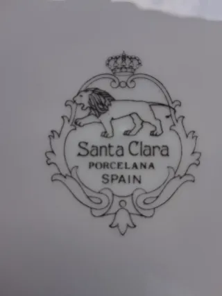 Vajilla Santa Clara Vintage 80, de 82 Piezas