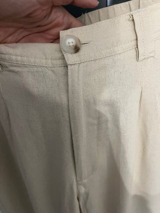 Pantalón Springfield Talla 38 Beige