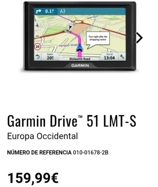 GPS Garmin Drive 51 LMT-S Europa