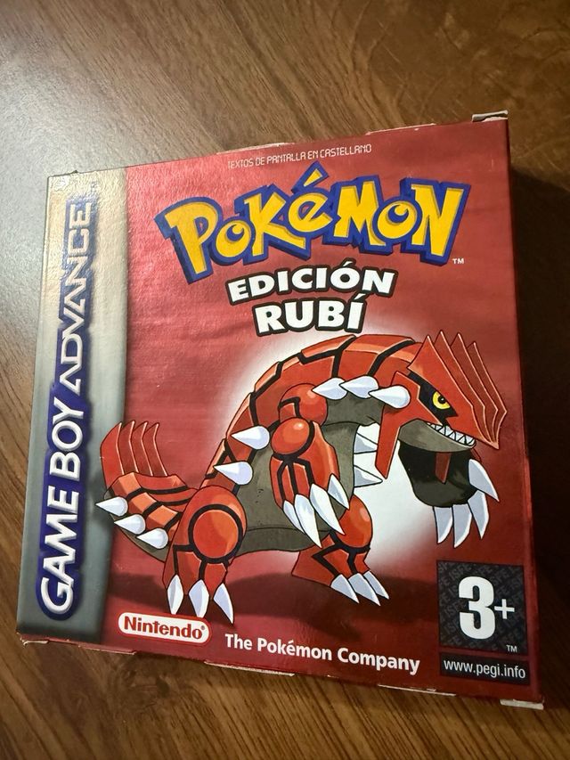 Pokémon Rubí Edición Juego Game Boy Advance