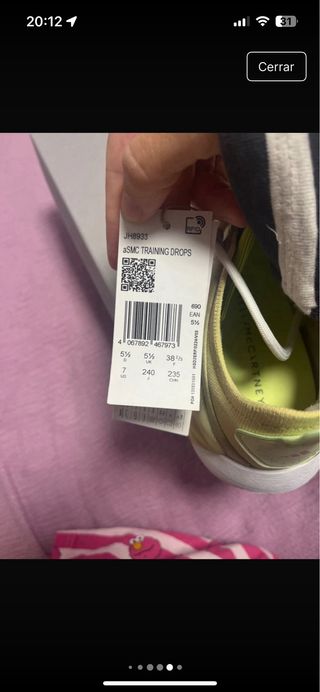 Adidas x Stella McCartney Zapatillas Verdes/Amaril