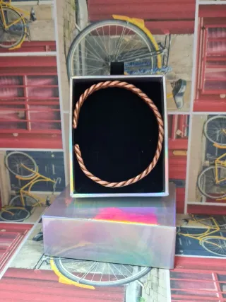 Pulsera cobre trenzado