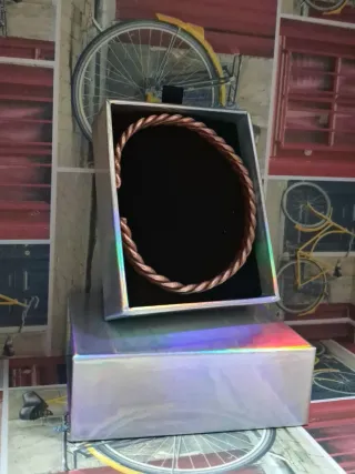 Pulsera cobre trenzado