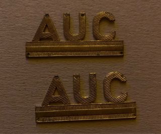 Mostrine Artiglieria AUC Militari