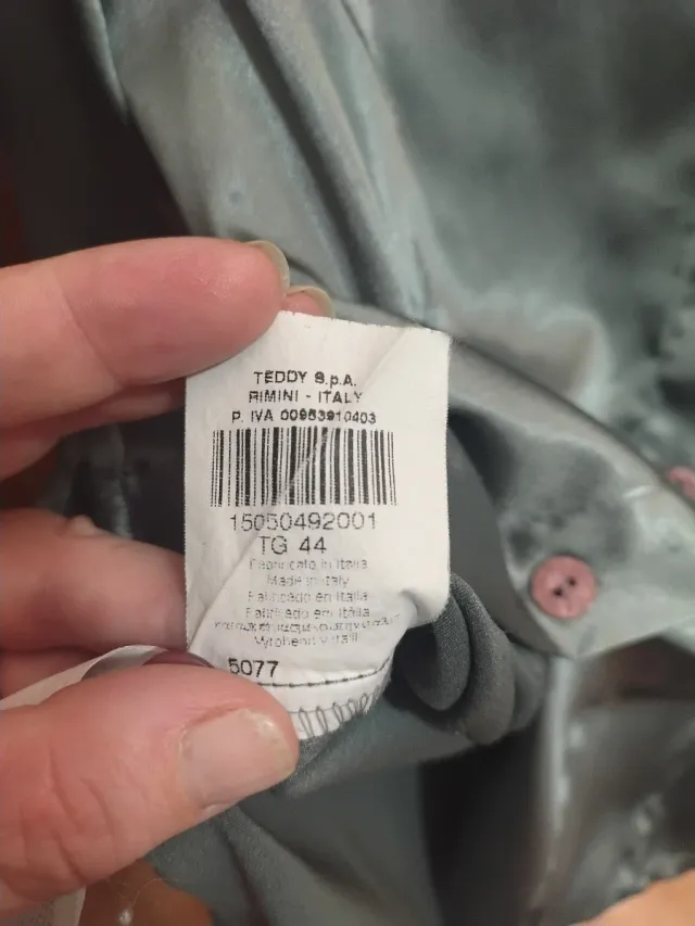 Camisa de vestir verde mujer