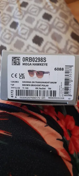 Gafas de Sol Ray-Ban Mega Hawkeye Marrón