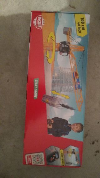 Grua de juguete 1 metro Dickie toys