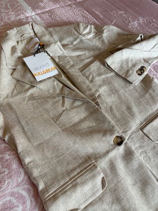 Cárdigan Pull&Bear Beige