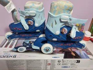 Patines Frozen II Niña Talla Ajustable