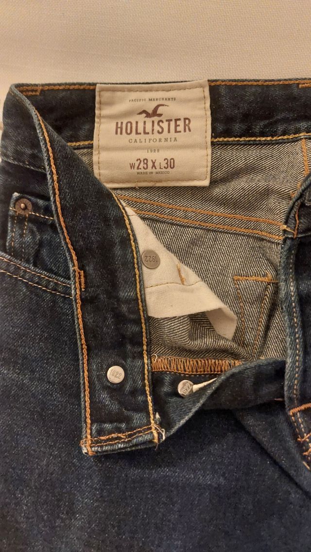 Tejano Hollister W28 L30 Azul Marino