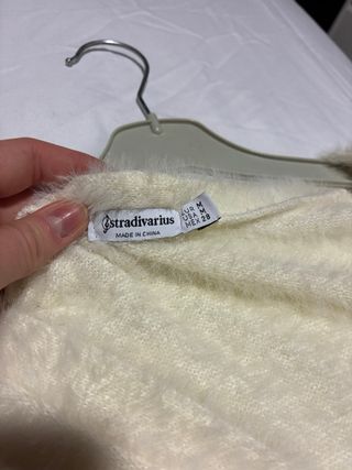 Chaqueta pelito blanca