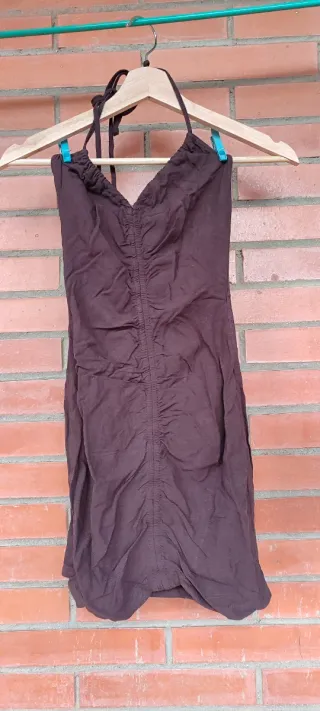 Vestido de verano marrón