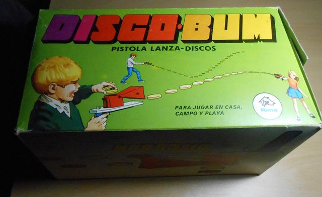 Pistola lancia-dischi Disco-Bum di Rima
