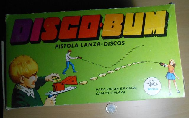 Pistola lancia-dischi Disco-Bum di Rima