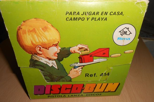 Pistola lancia-dischi Disco-Bum di Rima