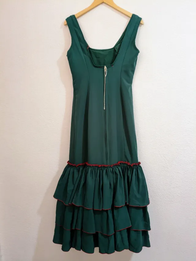 Traje Gitana Verde Talla S/M