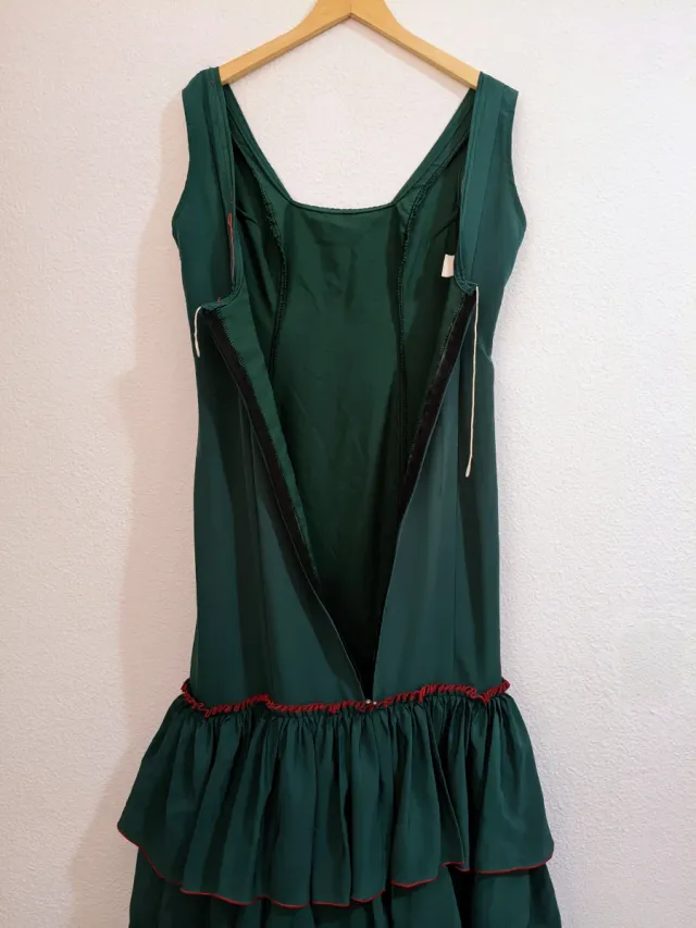 Traje Gitana Verde Talla S/M