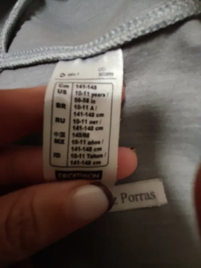 Lote sudadera Lefties y chaqueta deportiva Decathl