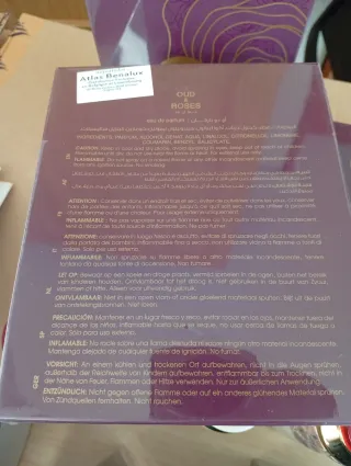 Perfume Oud & Roses Armar 100ml