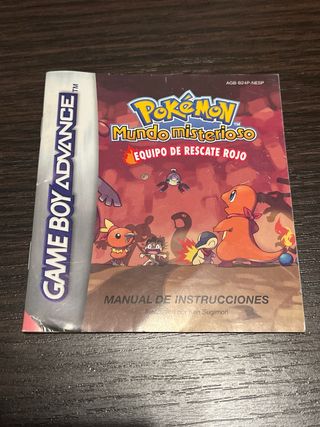 Pokemon Mundo Misterioso: Equipo Rescate Rojo GBA