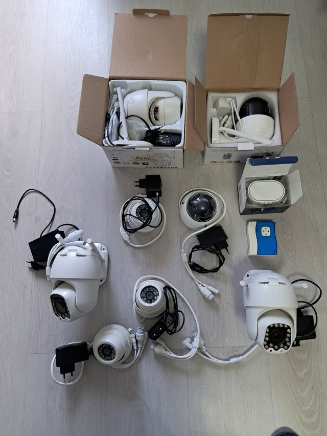Lote Cámaras de Seguridad WiFi