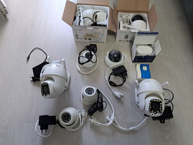 Lote Cámaras de Seguridad WiFi