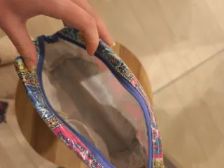 Neceser plastificado estampado