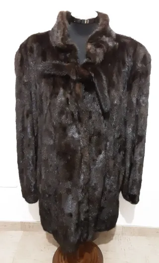 Pelliccia donna marrone