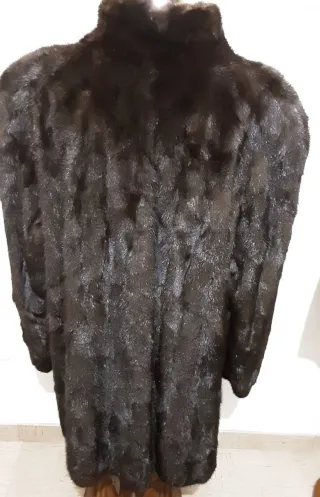 Pelliccia donna marrone