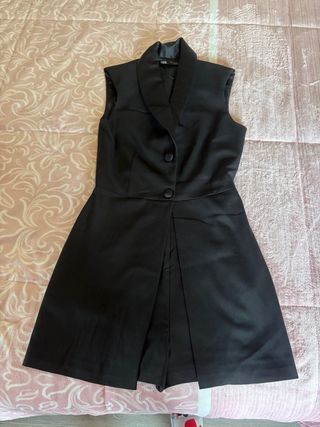 Mono corto pantalón Zara negro