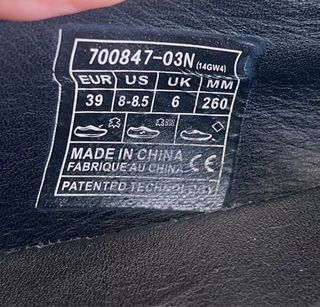 Zapatos MBT Negros Mujer