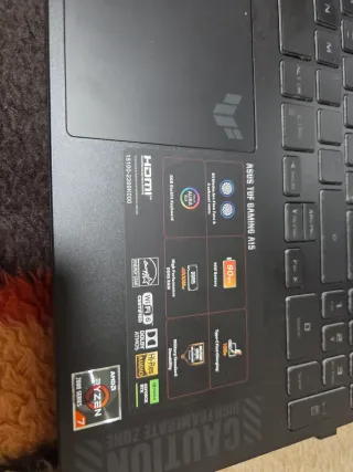 Portátil Asus TUF Gaming A15