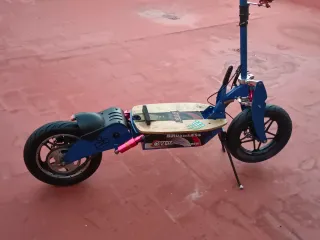 Patin/scooter Eléctrica con Asiento y Cañeros pesc