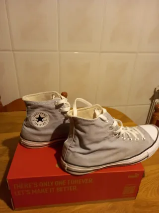 Converse All Star Hombre Gris Talla 43