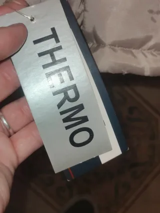 Piumino invernale beige